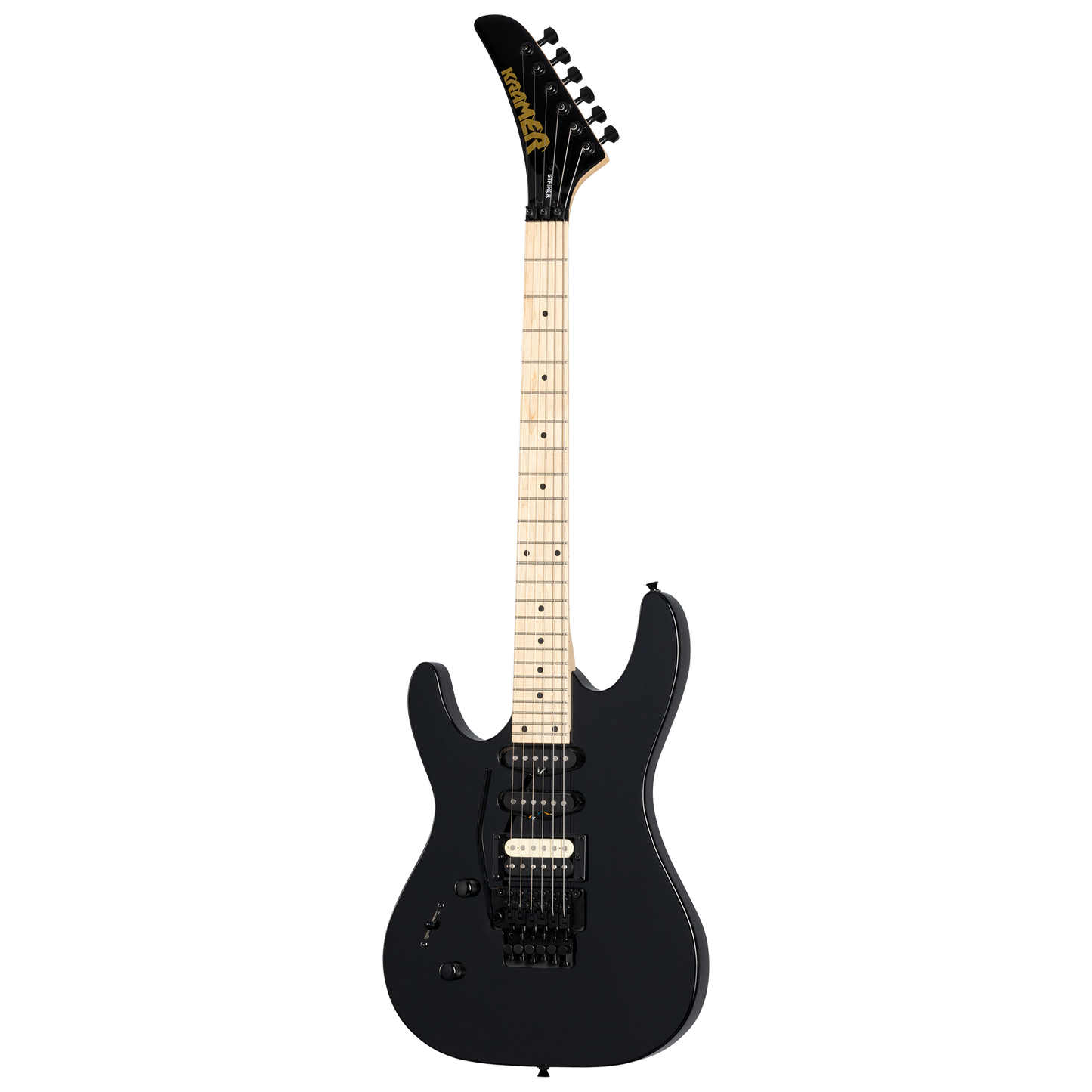 Kramer Striker HSS Floyd Rose, Left-Handed, Ebony Electric Guitar Kramer