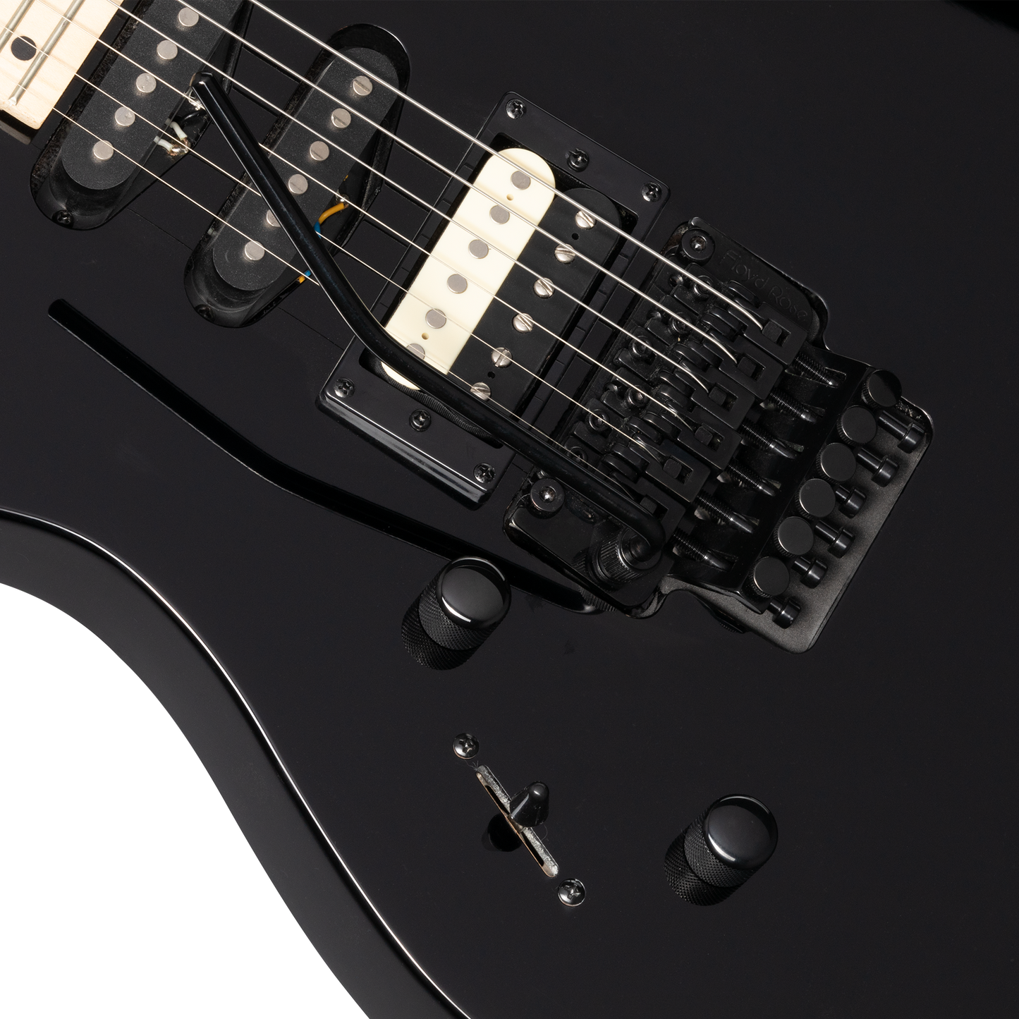 Kramer Striker HSS Floyd Rose, Left-Handed, Ebony Electric Guitar Kramer