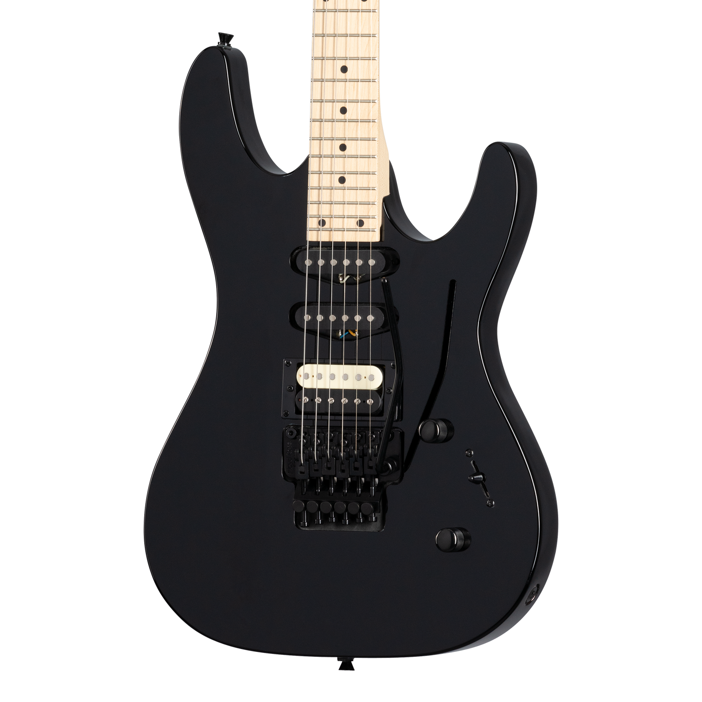 Kramer Striker HSS, Floyd Rose, Ebony Electric Guitar Kramer