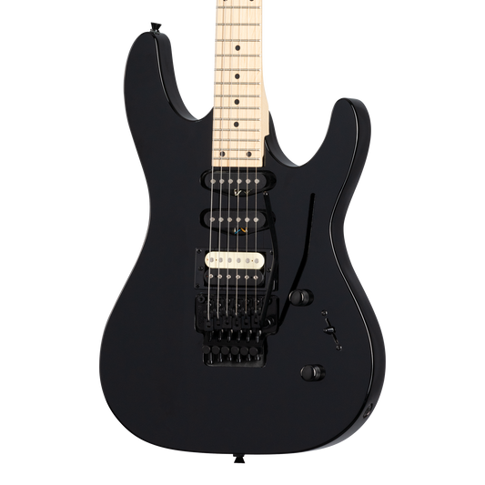 Kramer Striker HSS, Floyd Rose, Ebony Electric Guitar Kramer