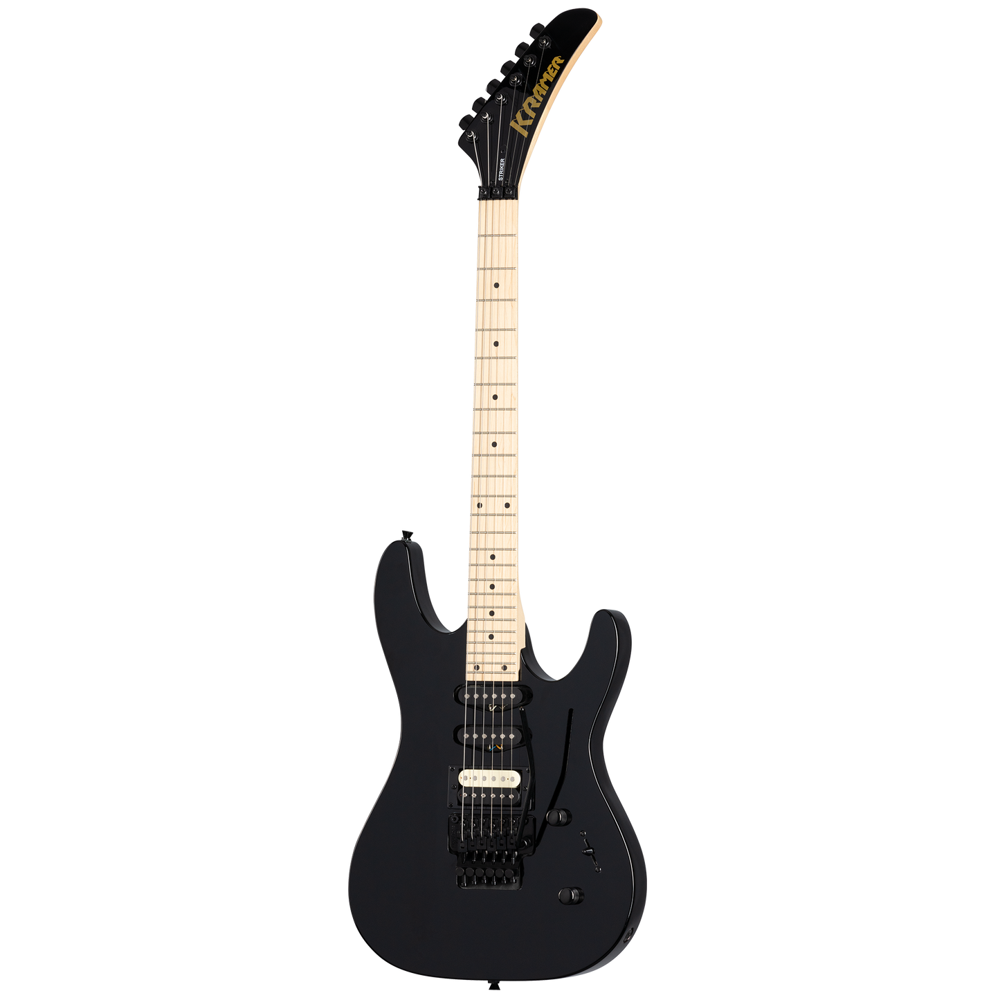 Kramer Striker HSS, Floyd Rose, Ebony Electric Guitar Kramer