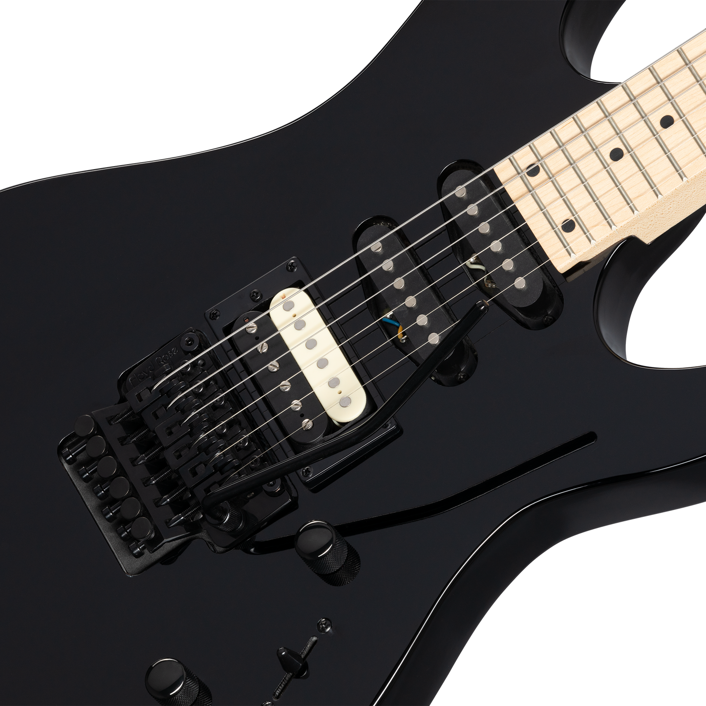 Kramer Striker HSS, Floyd Rose, Ebony Electric Guitar Kramer