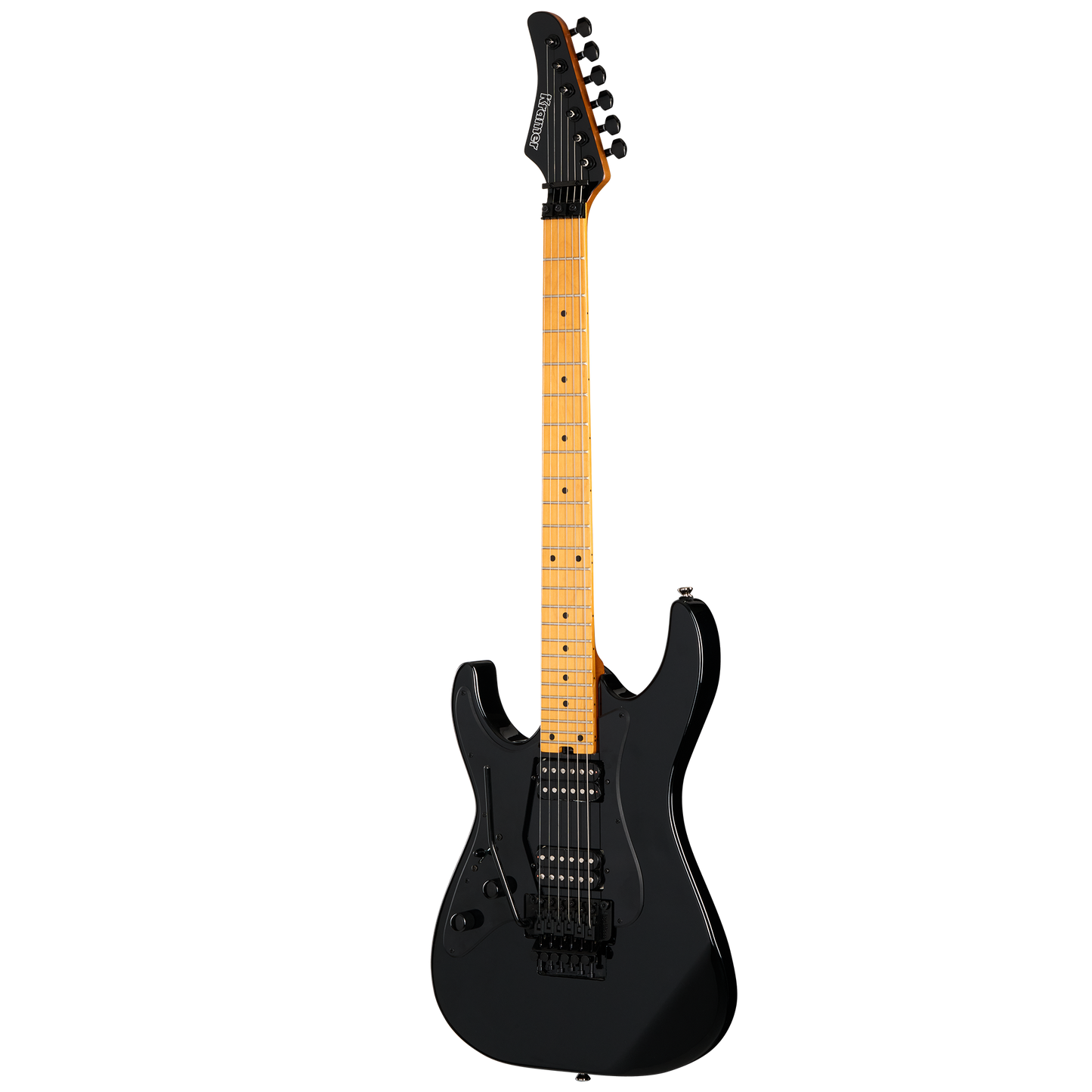 Kramer Volante HHFR, Intruder Black, Left Handed Electric Guitar Kramer