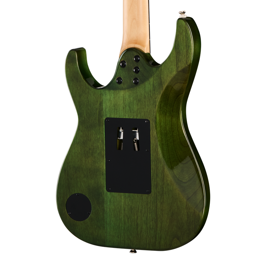 Kramer Volante Quilt HHFR, Ultramarine Burst Electric Guitar Kramer