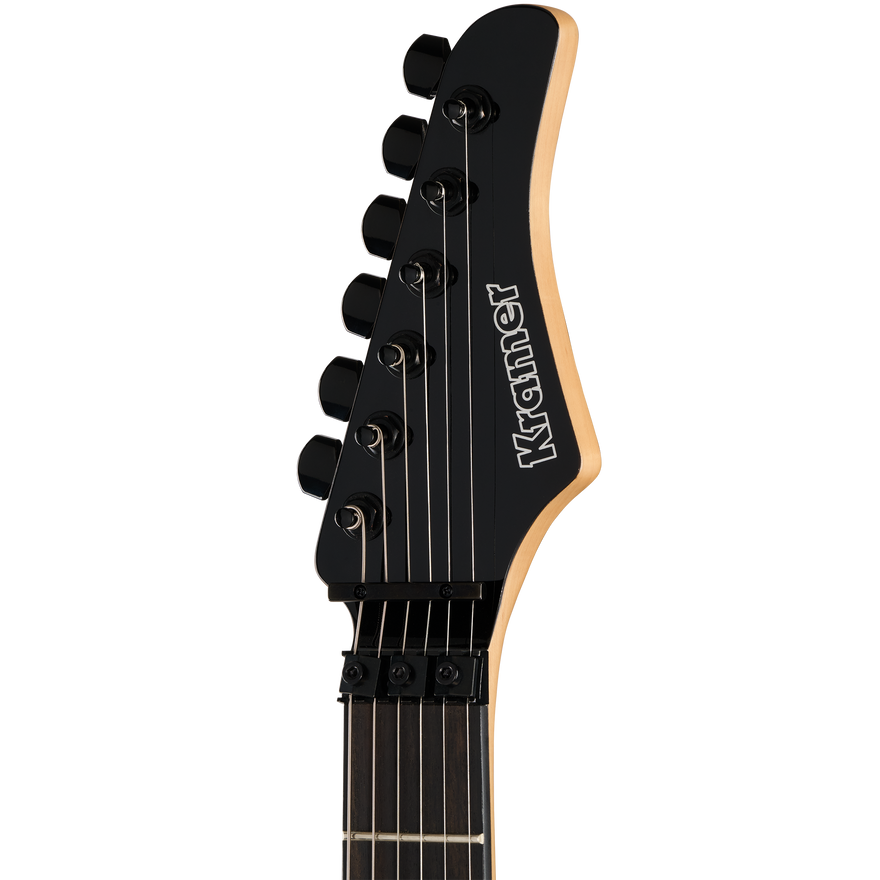 Kramer Volante Quilt HHFR, Ultramarine Burst Electric Guitar Kramer