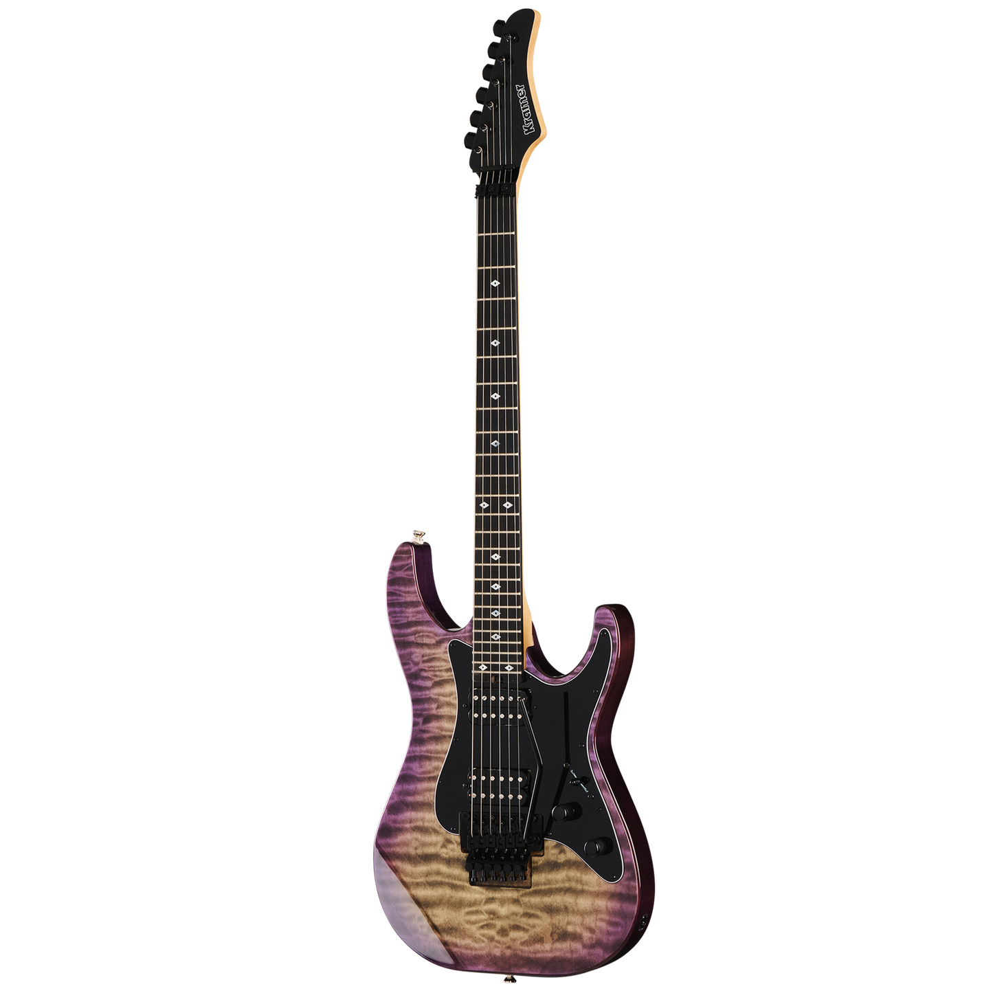 Kramer Volante Quilt HHFR, Ultraviolet Burst Electric Guitar Kramer