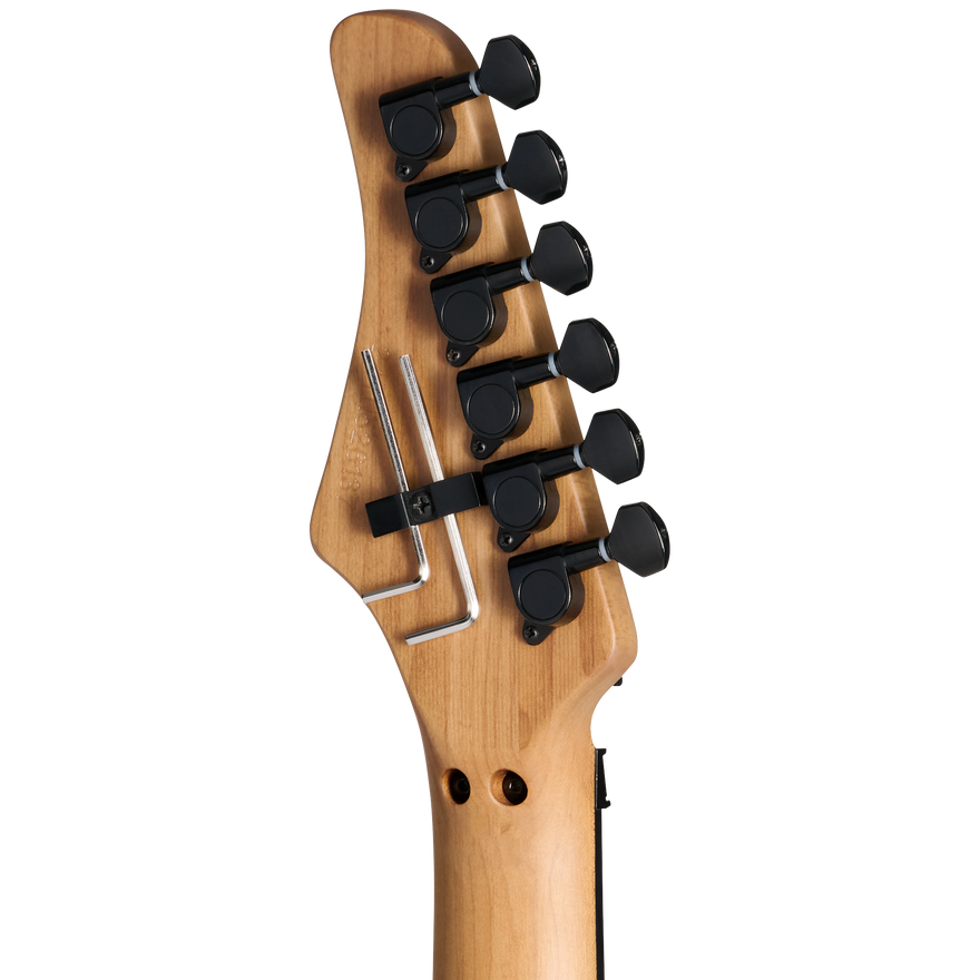 Kramer Volante Quilt HSFR, Aqua Burst Electric Guitar Kramer