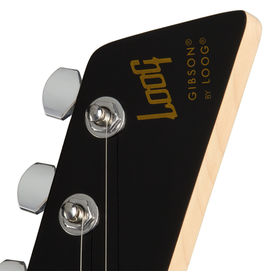 Gibson x Loog 3-String Les Paul, Frost Blue Electric Guitar Gibson