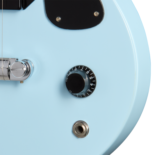 Gibson x Loog 3-String Les Paul, Frost Blue Electric Guitar Gibson