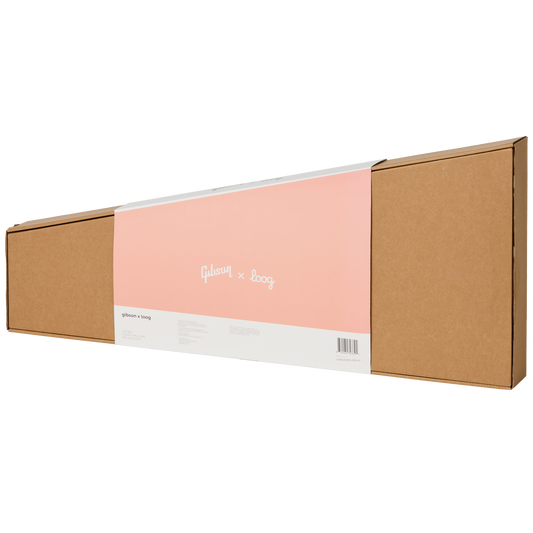 Gibson x Loog 3-String Les Paul, Shell Pink Electric Guitar Gibson