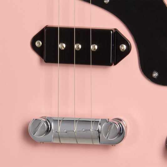 Gibson x Loog 3-String Les Paul, Shell Pink Electric Guitar Gibson