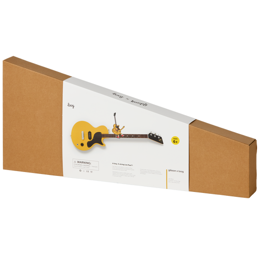 Gibson x Loog 3-String Les Paul, TV Yellow Electric Guitar Gibson