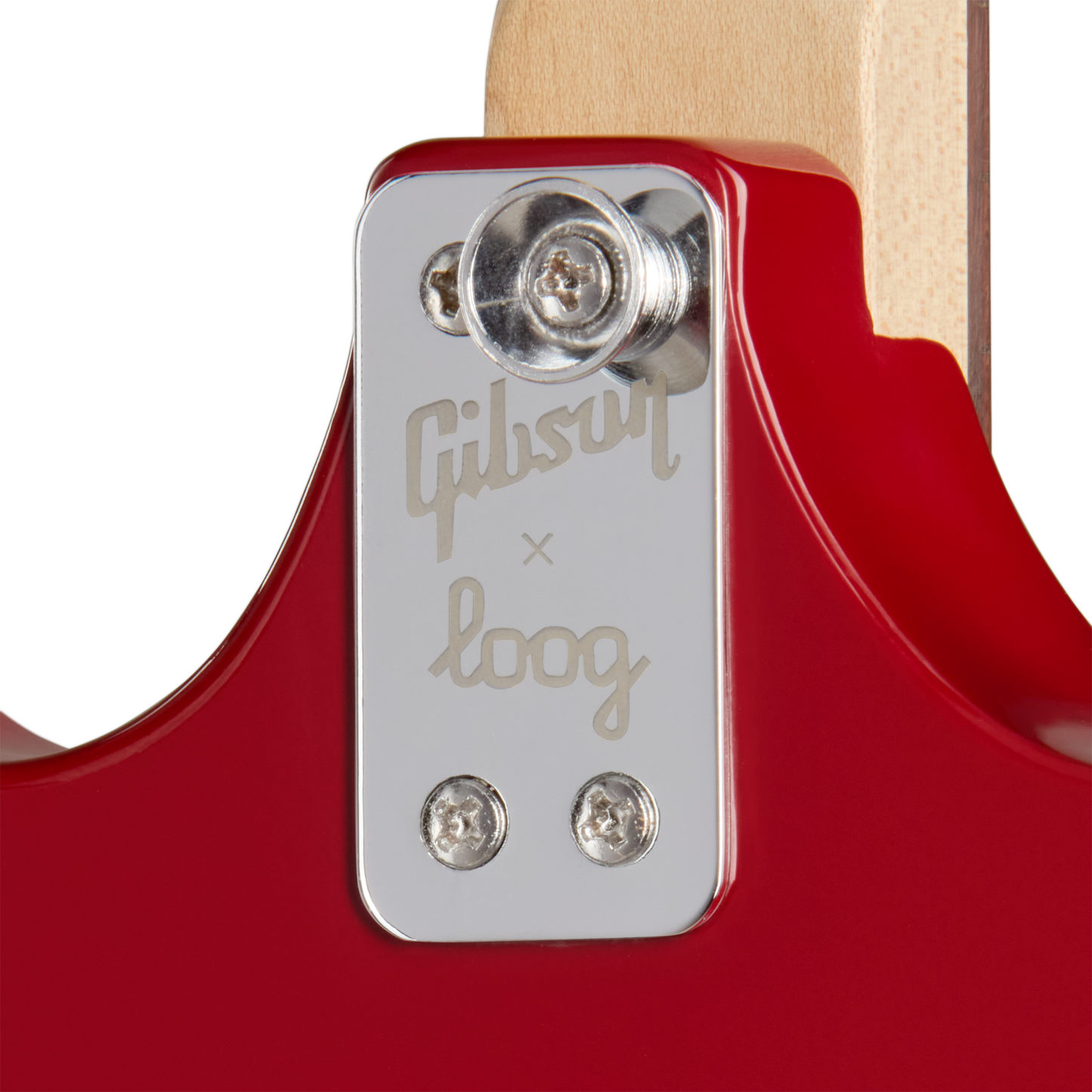 Gibson x Loog 3-String SG, Cardinal Red Electric Guitar Gibson
