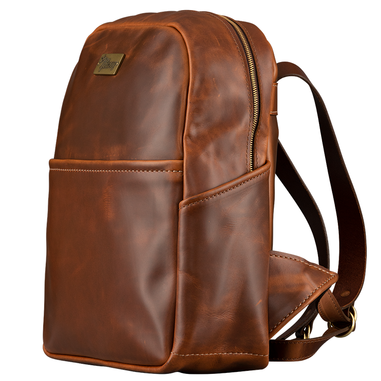 Lifton Leather Backpack, Brown Backpack Lifton