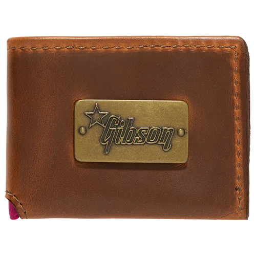 Gibson Lifton Leather Wallet, Brown Gibson Lifton Leather Wallet, Brown