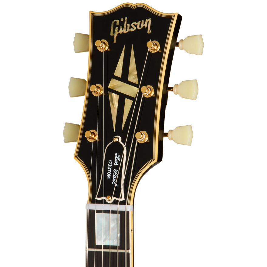 Gibson Custom 1957 Les Paul Custom Reissue 3-Pickup, Left-Handed, Ebony Electric Guitar Gibson Custom