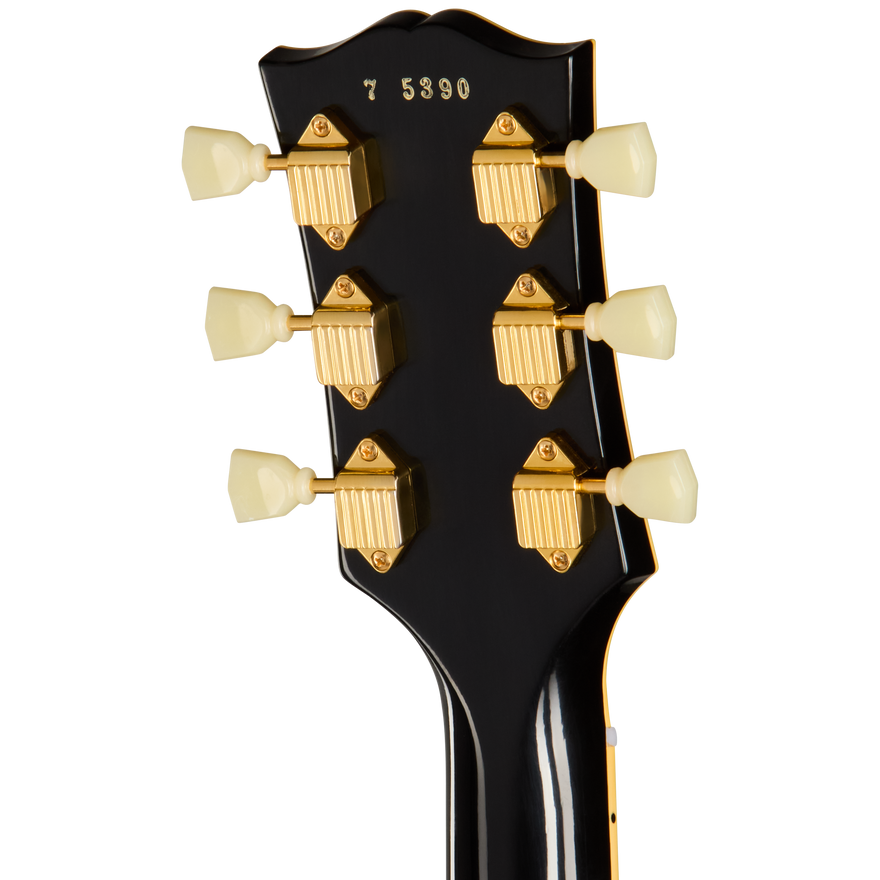 Gibson Custom 1957 Les Paul Custom Reissue 3-Pickup, Left-Handed, Ebony Electric Guitar Gibson Custom