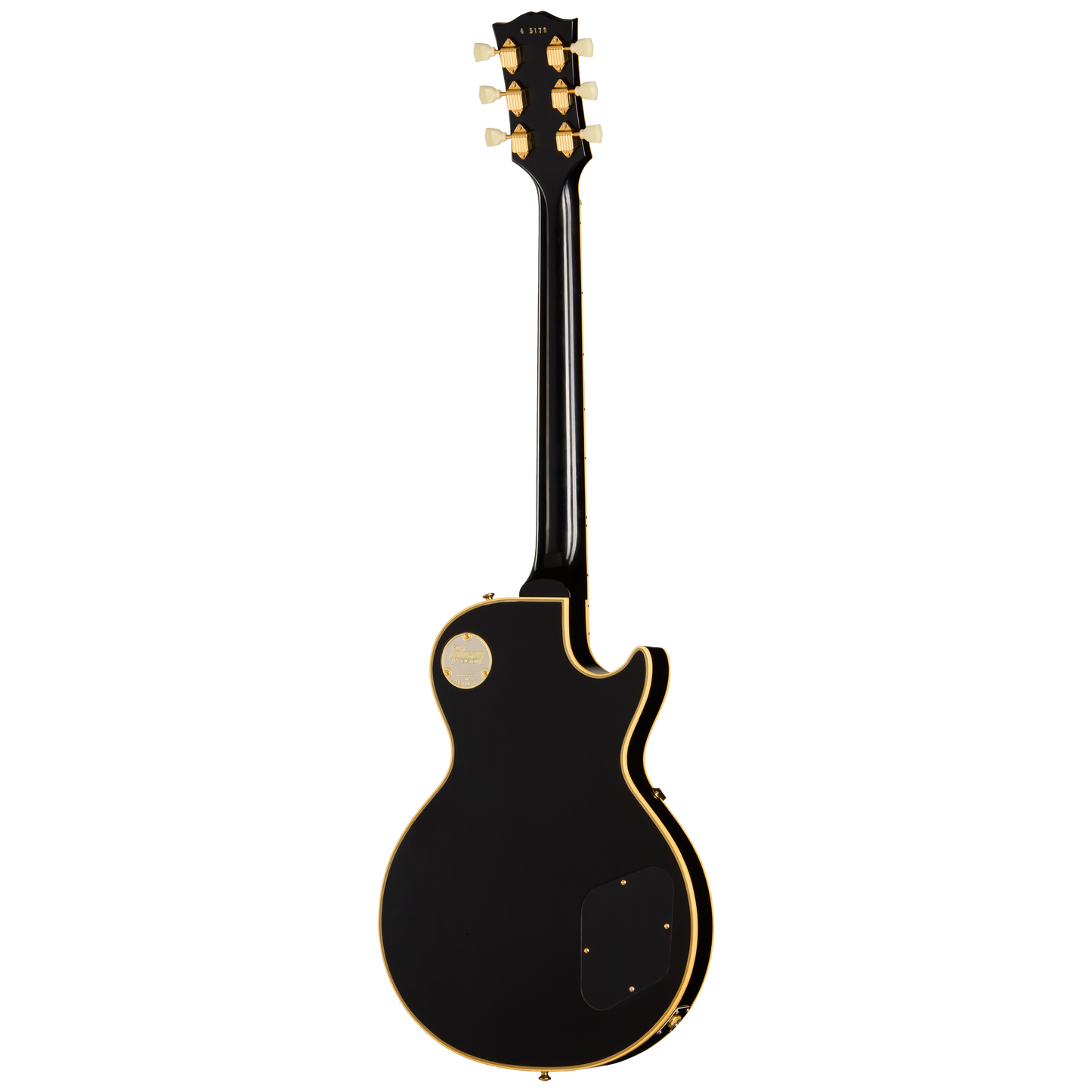 Gibson Custom 1954 Les Paul Custom Reissue, Left-Handed, VOS, Ebony Electric Guitar Gibson Custom