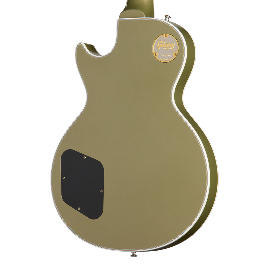 Gibson Custom 1954 Les Paul Custom Reissue, Moss Mist Electric Guitar Gibson Custom