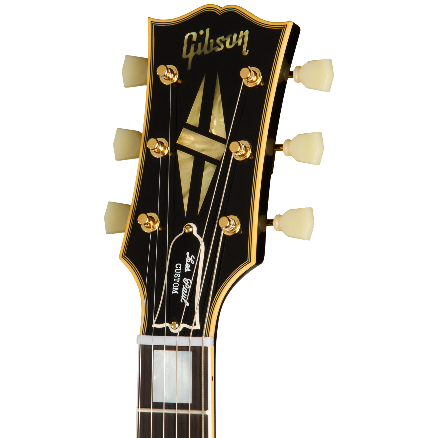 Gibson Custom 1957 Les Paul Custom Reissue 2-Pickup, Left-Handed, VOS, Ebony Electric Guitar Gibson Custom