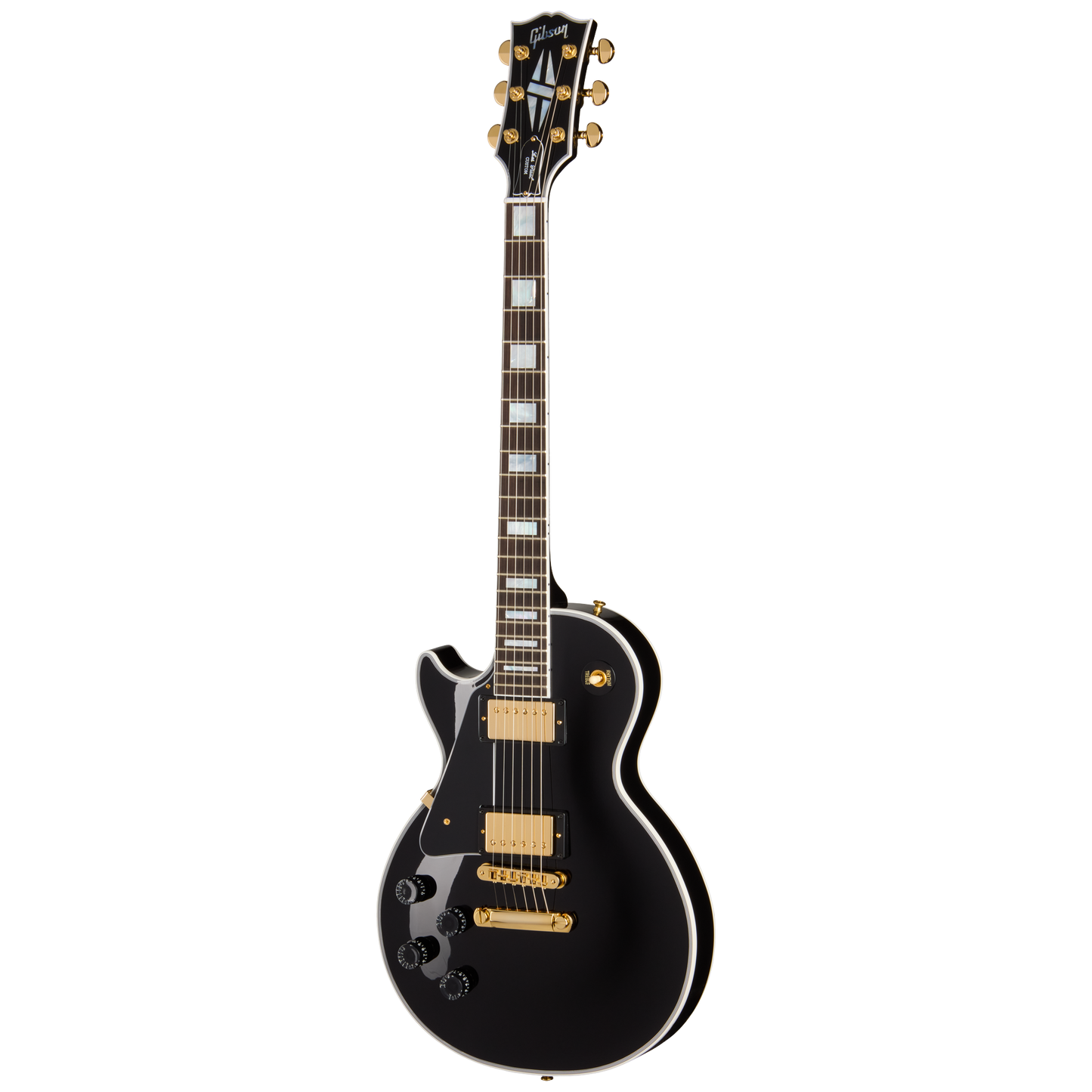 Gibson Custom Les Paul Custom, Left-Handed, Ebony Electric Guitar Gibson Custom