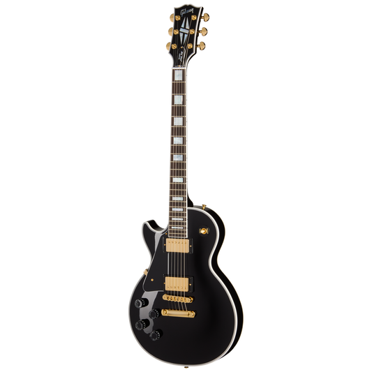 Gibson Custom Les Paul Custom, Left-Handed, Ebony Electric Guitar Gibson Custom
