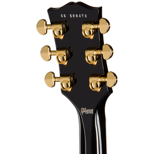 Gibson Custom Les Paul Custom, Left-Handed, Ebony Electric Guitar Gibson Custom