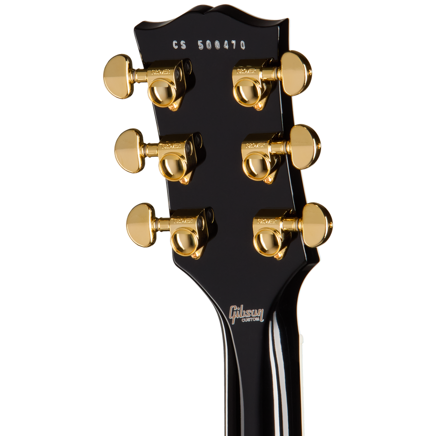 Gibson Custom Les Paul Custom, Left-Handed, Ebony Electric Guitar Gibson Custom