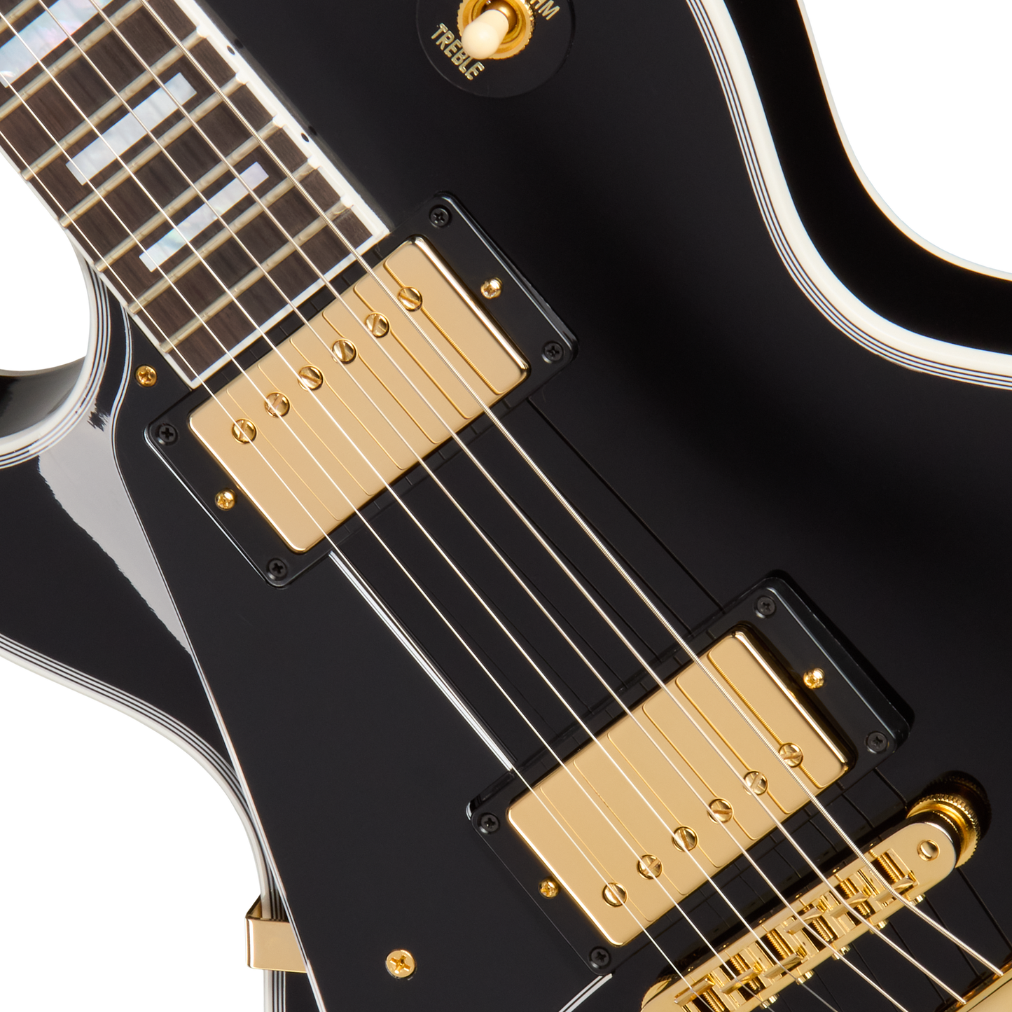 Gibson Custom Les Paul Custom, Left-Handed, Ebony Electric Guitar Gibson Custom