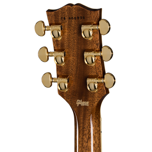 Gibson Custom Les Paul Custom 1-Piece AAA Quilt Maple Top, Faded Pecan Electric Guitar Gibson Custom