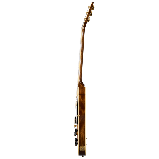 Gibson Custom Les Paul Custom 1-Piece AAA Quilt Maple Top, Faded Pecan Electric Guitar Gibson Custom