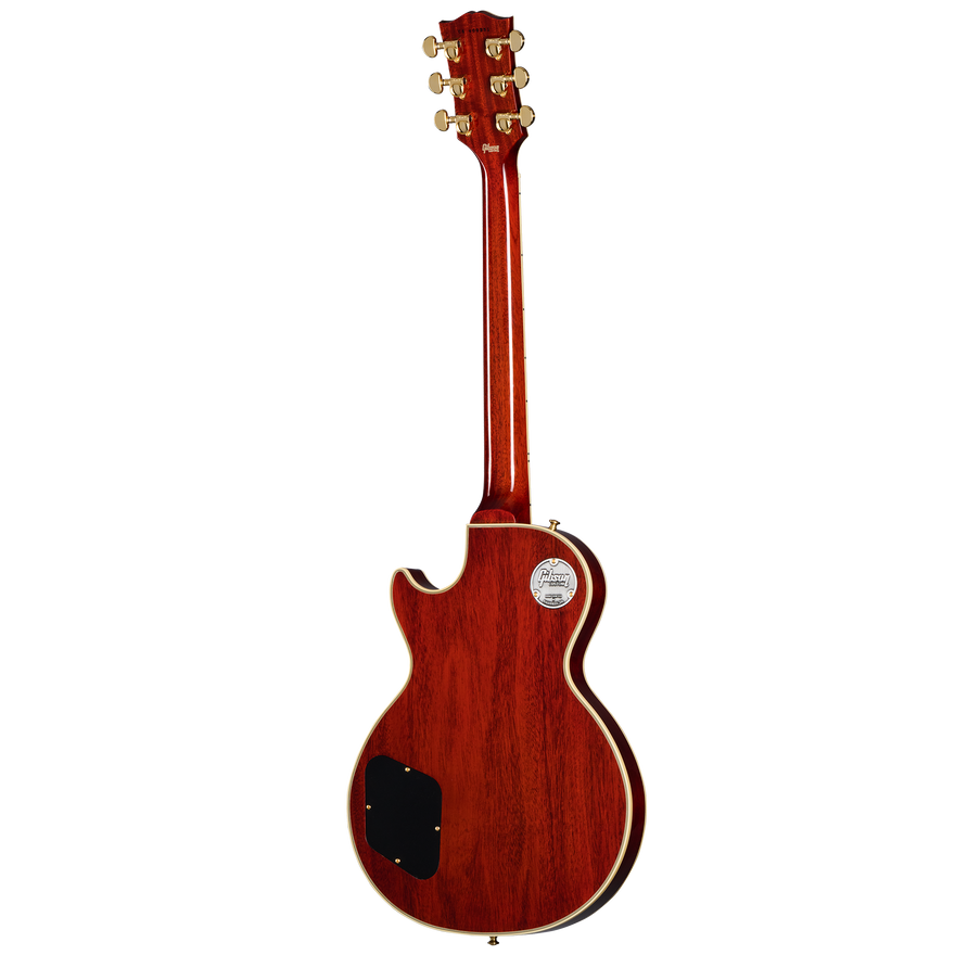 Gibson Custom Les Paul Custom 1-Piece 5A Quilt Maple Top, Orange Twilight Fade, Exclusive Electric Guitar Gibson Custom