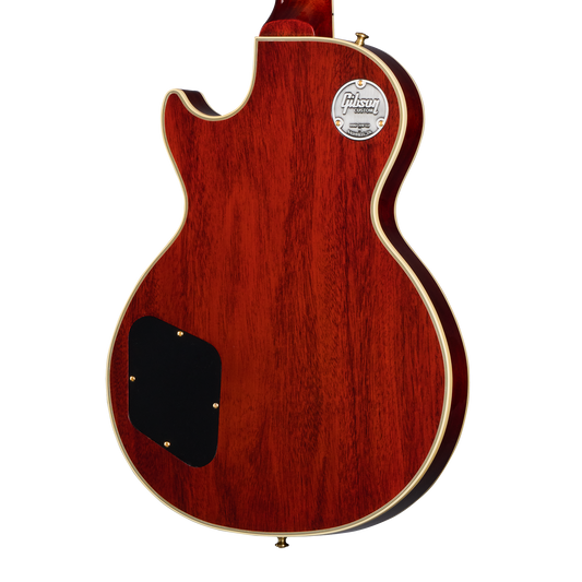 Gibson Custom Les Paul Custom 1-Piece 5A Quilt Maple Top, Orange Twilight Fade, Exclusive Electric Guitar Gibson Custom
