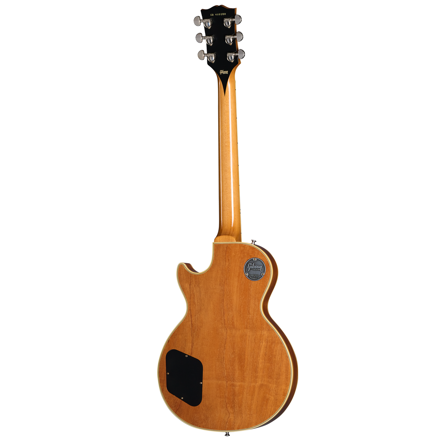 Gibson Custom Les Paul Custom Quilt Sapele, Ultra Light Aged, Natural Electric Guitar Gibson Custom