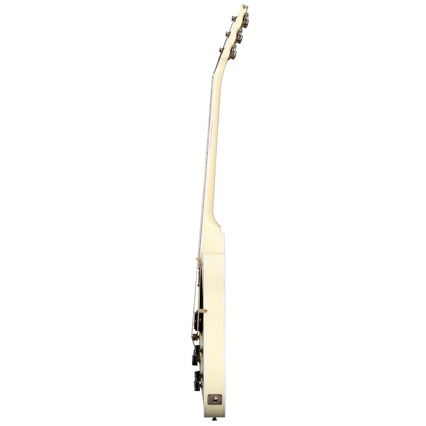 Gibson Custom Les Paul Custom, Heavy Aged, Classic White Electric Guitar Gibson Custom