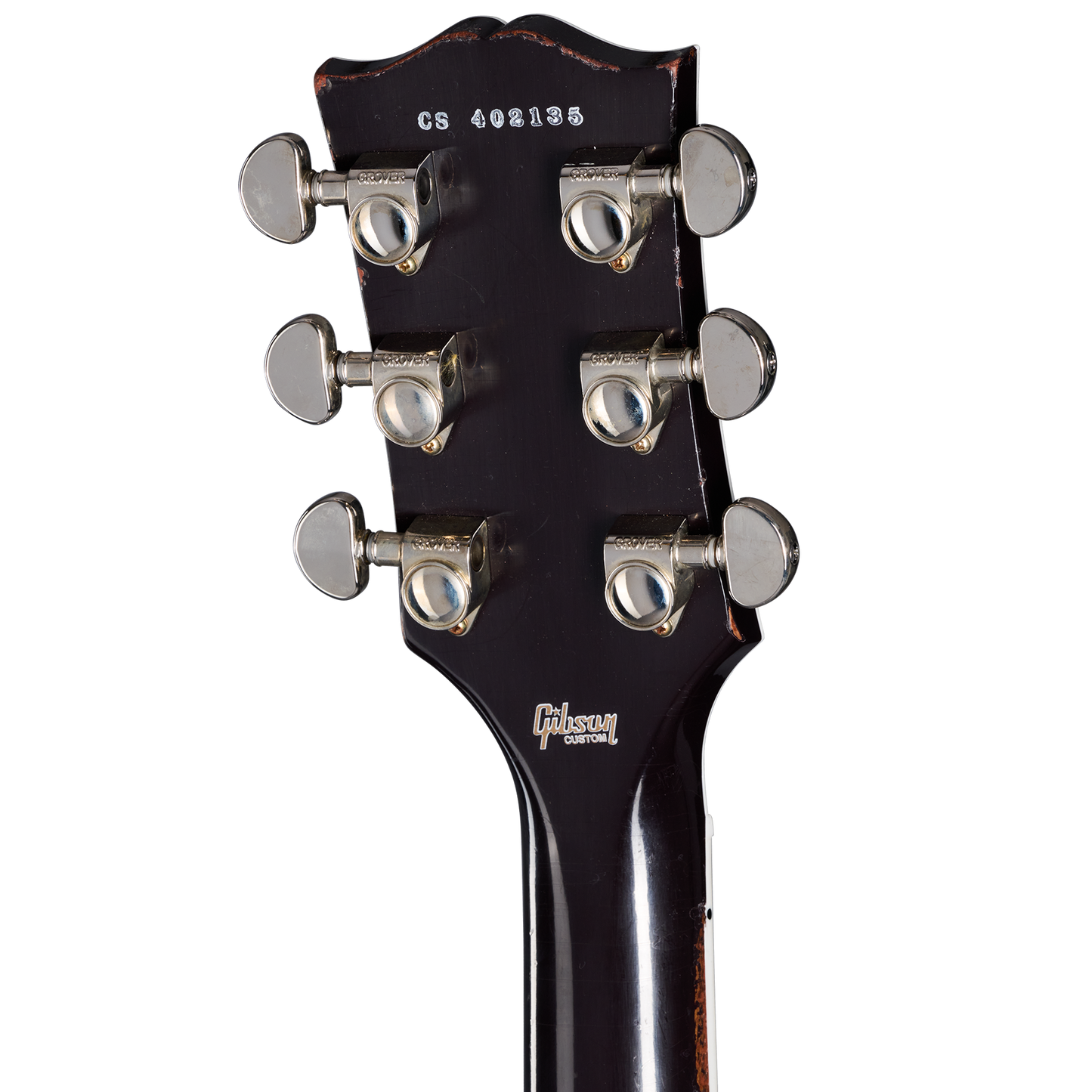 Gibson Custom Les Paul Custom, Heavy Aged, Oxblood Electric Guitar Gibson Custom
