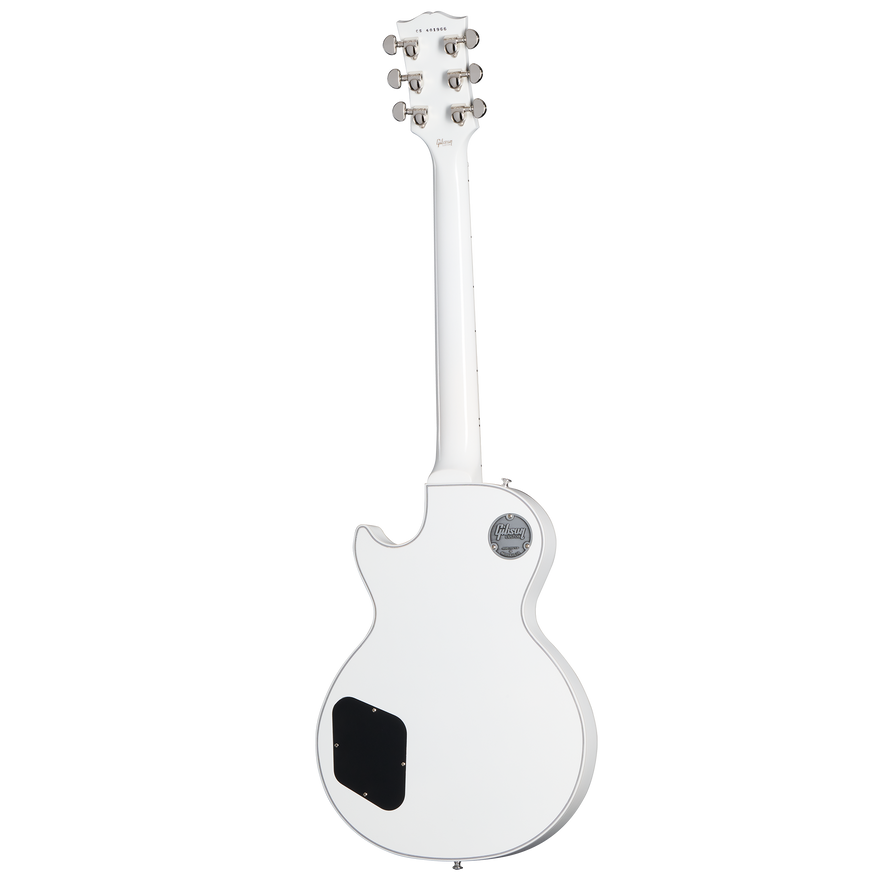 Gibson Custom Les Paul Custom, Nickel Hardware, Alpine White, Exclusive Electric Guitar Gibson Custom