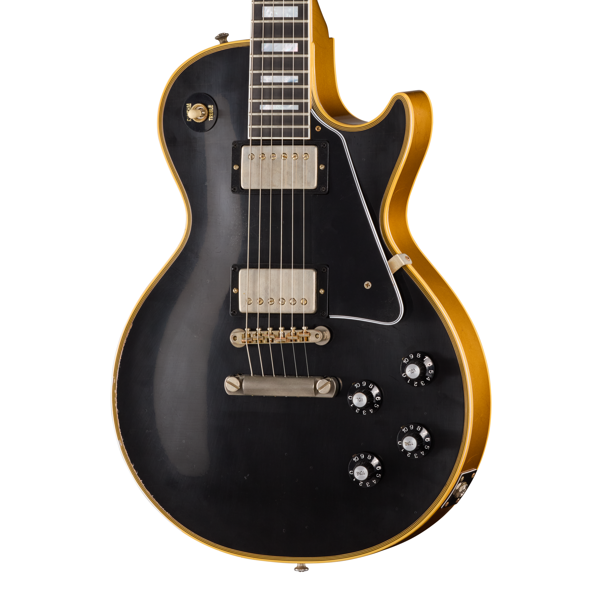 Gibson Custom LE 1968 Les Paul Custom Reissue, VOS, Ebony Top
