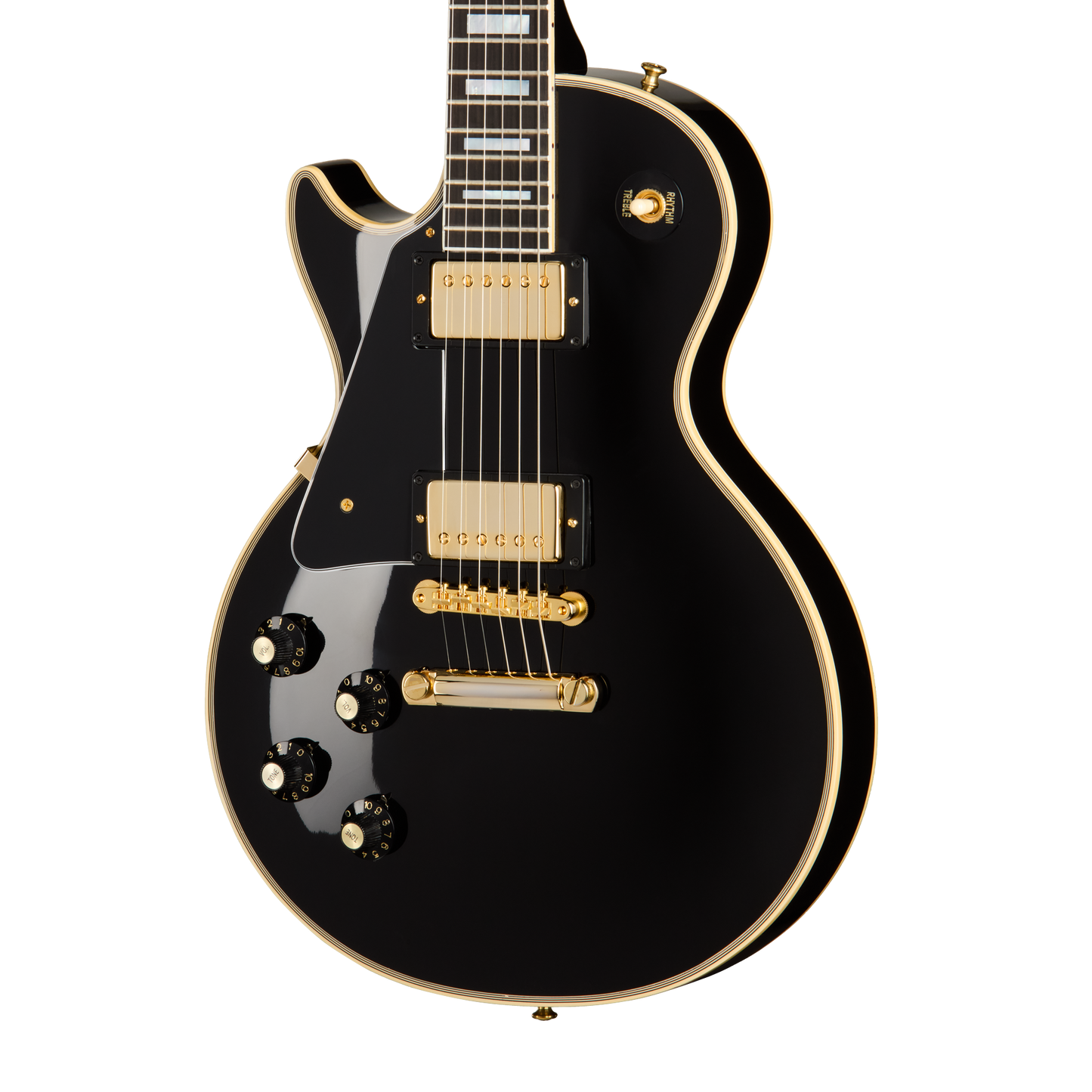 Gibson Custom 1968 Les Paul Custom Reissue, Left-Handed, Gloss, Ebony Electric Guitar Gibson Custom
