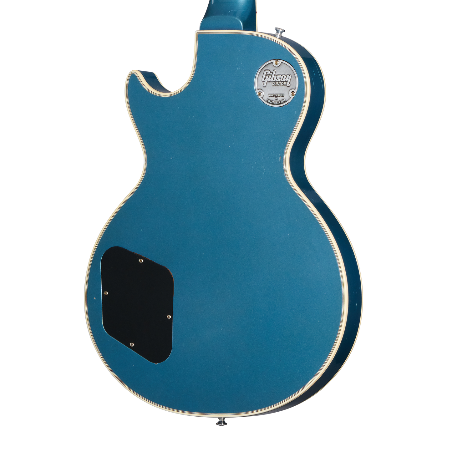 Gibson Custom 1968 Les Paul Custom Reissue, Light Aged, Antique Pelham Blue Electric Guitar Gibson Custom