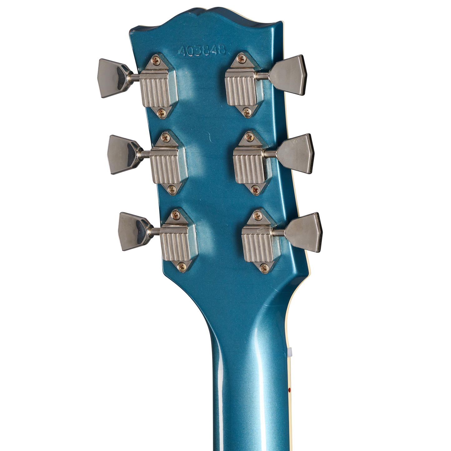 Gibson Custom 1968 Les Paul Custom Reissue, Light Aged, Antique Pelham Blue Electric Guitar Gibson Custom