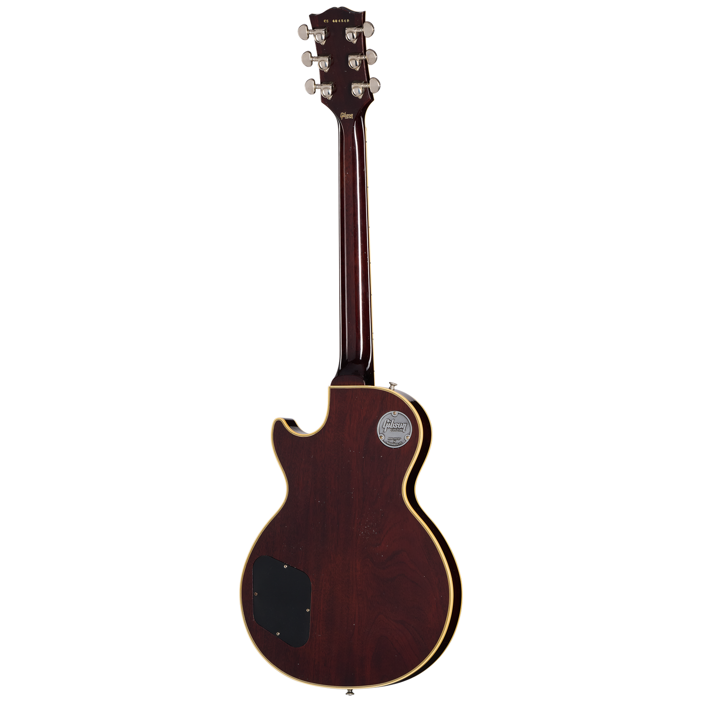 Gibson Custom Les Paul Custom, Light Aged, Earl Grey Electric Guitar Gibson Custom