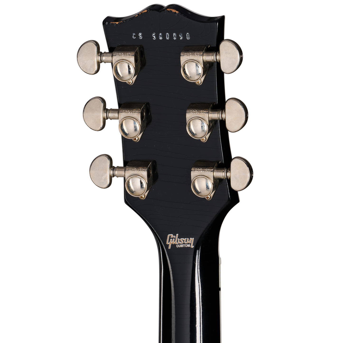Gibson Custom Les Paul Custom with F-Holes, Light Aged, Champagne Sparkle Electric Guitar Gibson Custom