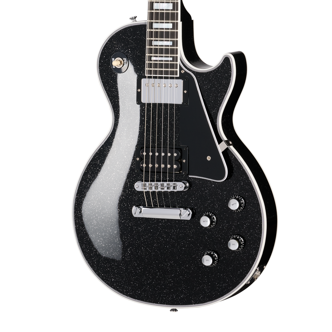 Gibson Custom Les Paul Custom, Andromeda Black, Chrome Hardware Electric Guitar Gibson Custom