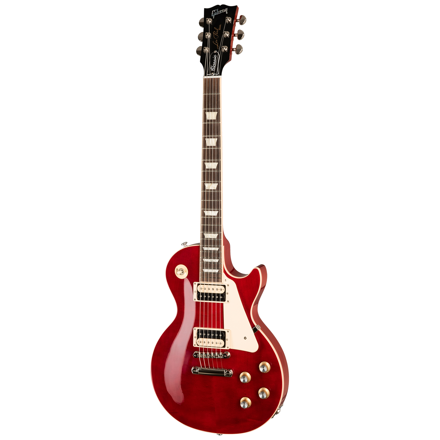 Gibson Les Paul Classic, Translucent Cherry Electric Guitar Gibson