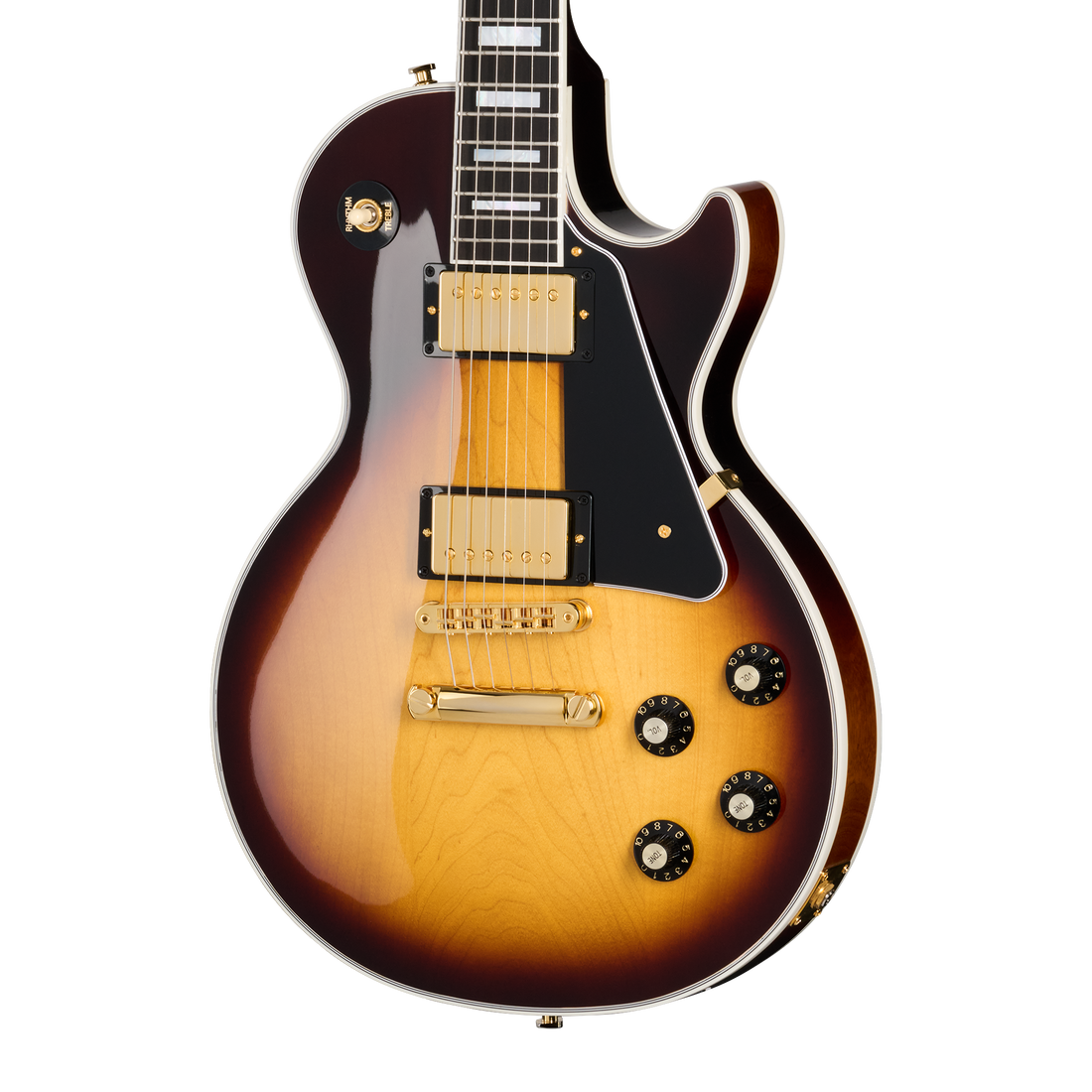 Gibson Les Paul Custom 70s, Tobacco Burst Electric Guitar Gibson