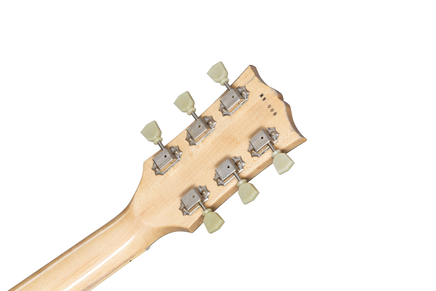 Gibson Custom Mike Ness 1976 Les Paul Deluxe (Aged), Gold Electric Guitar Gibson Custom