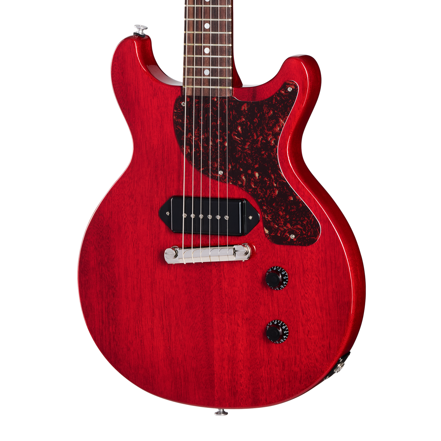 Gibson Les Paul Junior Double Cut, Vintage Cherry, Exclusive Electric Guitar Gibson