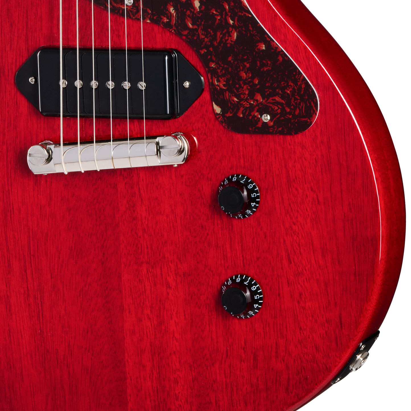 Gibson Les Paul Junior Double Cut, Vintage Cherry, Exclusive Electric Guitar Gibson