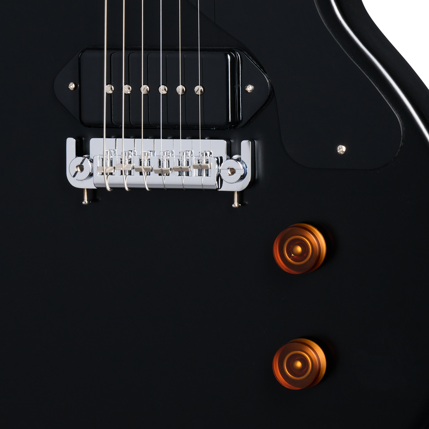 Gibson Charlie Starr Les Paul Junior, Ebony Electric Guitar Gibson